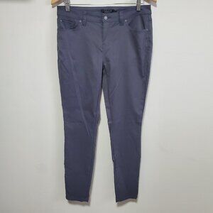 PRANA Briann Pants 30" Skinny Leg Stretch Zion UPF50+ Mid-Rise Grey Women's 10